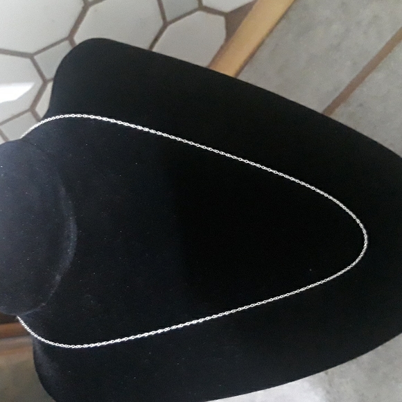 Sterling Silver Baby Rolo Chain 18" - Picture 7 of 7